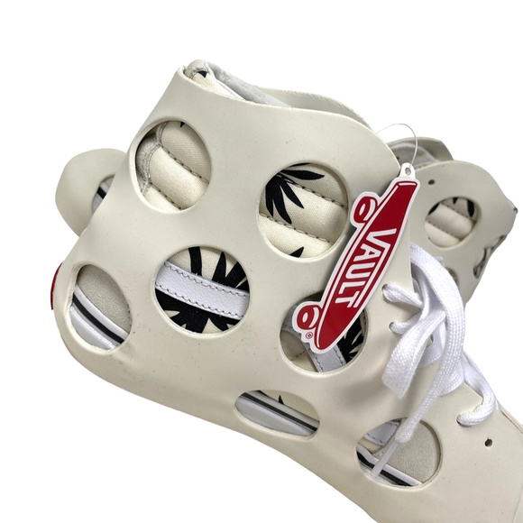 VANS Sk8-Hi Cage VLT LX Polka Dot Marshmallow Shoes Skate Men’s Size VN0A5FBW2UH - Picture 7 of 10